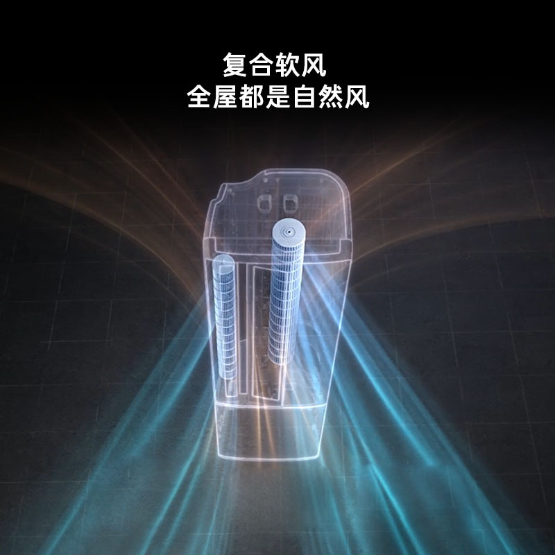 [轻奢空调]卡萨帝(Casarte)3匹 复合软风新1级 家用柜机空调CAP7216BAB(81)VU1套机