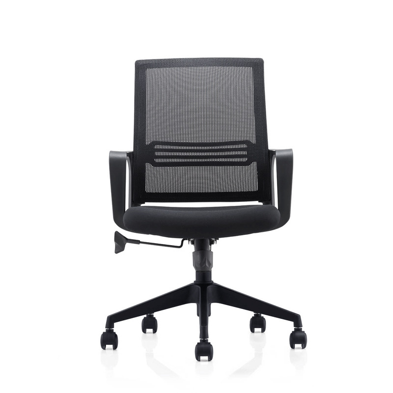 奕珂鑫 电脑椅会议办公椅升降转椅职员办公室靠背椅子员工座椅(带轮转椅款)YKX-Y-1高清大图