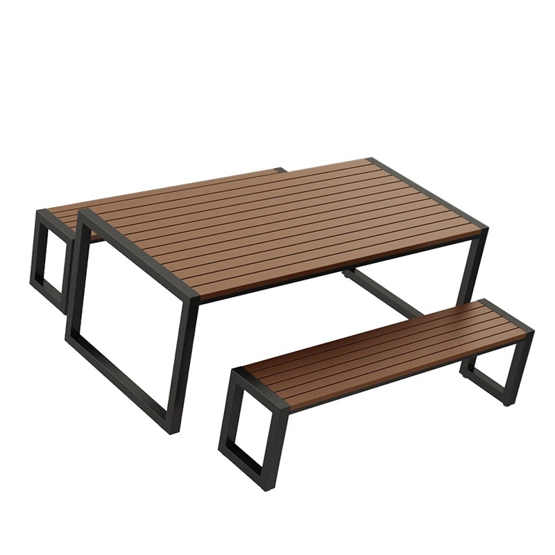 翼澜 户外桌椅 长桌 套高清大图