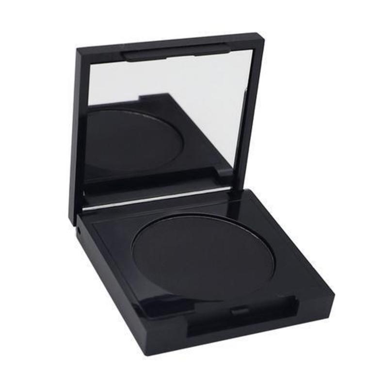眼影黑色哑光单色彩妆专业亚光眼影带盒烟熏妆眼妆盘易上色黑色眼影