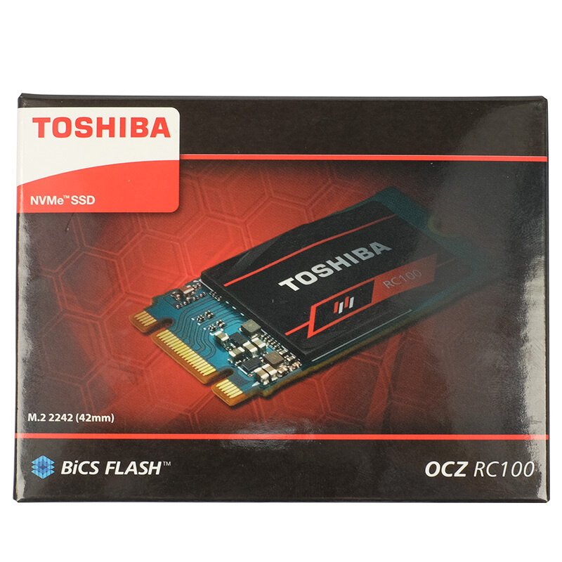 东芝(TOSHIBA) 240GB SSD固态硬盘 M.2接口（NVMe协议）RC100系列 2242板型