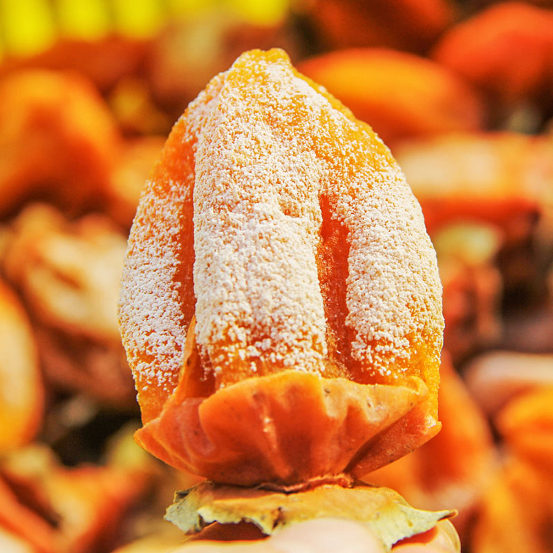 柿柿红富平柿饼深秋款通用礼盒1500g*1盒流心霜降吊柿饼子农家自制富平柿饼官方正品高清大图