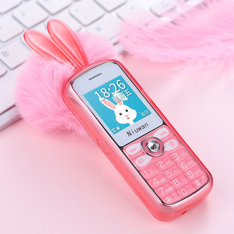 新款迷你直板学生电信版超小袖珍小巧卡通可爱备用儿童老人手机|电信