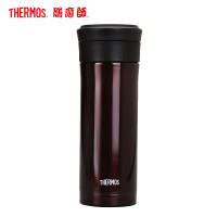 膳魔師(THERMOS)保温杯TCMK-500带茶漏泡茶杯500ML水杯304不锈钢车载办公商务咖啡色CBW家用/通用