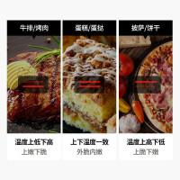 志高(CHIGO)商用烤箱一层二盘电烤箱商用大型烤炉蛋糕面包披萨烘炉焗炉烤箱 DL-12(380V)