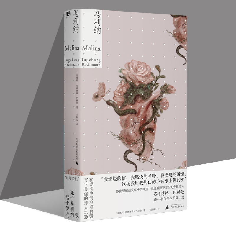 [正版]马利纳 英格博格·巴赫曼著 20世纪德语文学的瑰宝巴赫曼 平生一部长篇自传小说 广西师范大学出版社高清大图