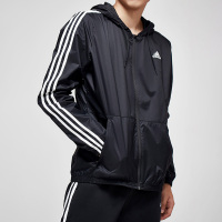 adidas阿迪达斯NEO男装运动服连帽保暖长袖休闲卫衣CV9137