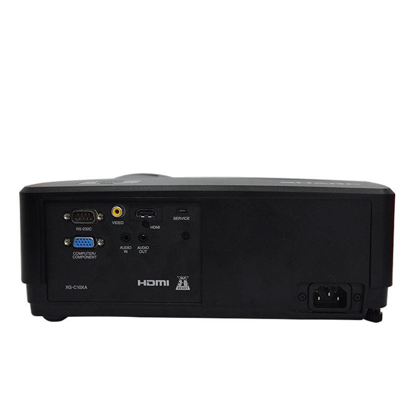 夏普 (sharp) XG-EC550XA商务办公工程投影仪 5500流明 对比度5000:1 含幕布吊架线材+上门安装
