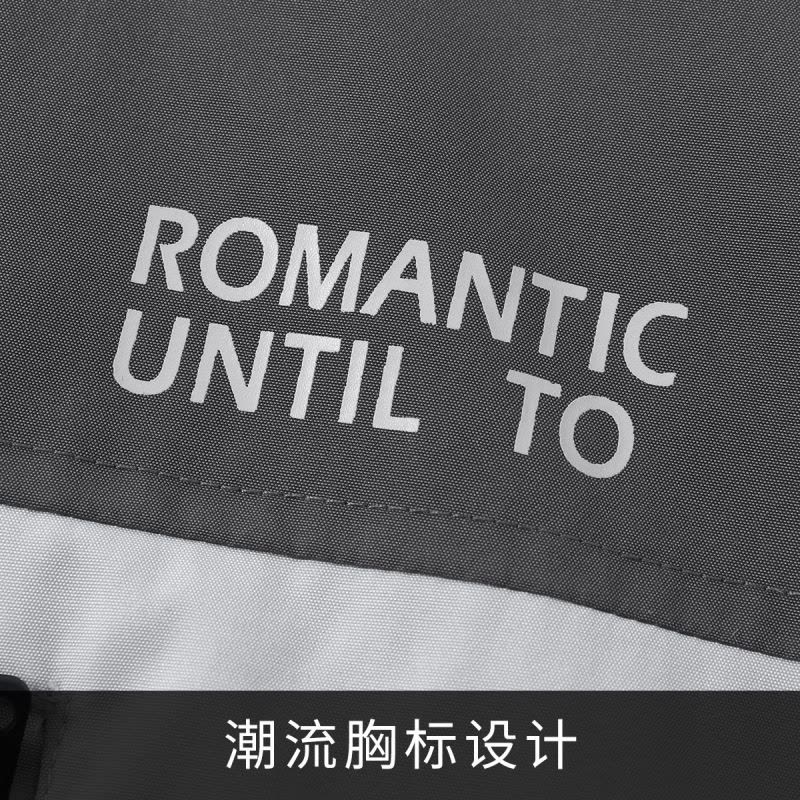 [2.5折价180元]唐狮春季外套连帽拼接户外男装外套工装夹克男运动外套春装男图片