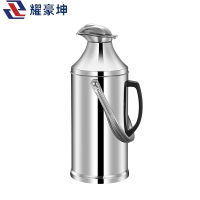耀豪坤 暖瓶水壶暖壶不锈钢家用热水瓶保温壶宿舍老式玻璃内胆开水瓶3.2升