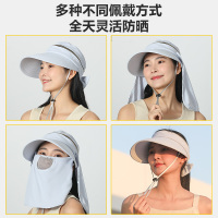 苏宁推荐神火户外防晒渔夫帽女款采茶帽夏季遮阳帽子大帽檐防紫外线全遮脸