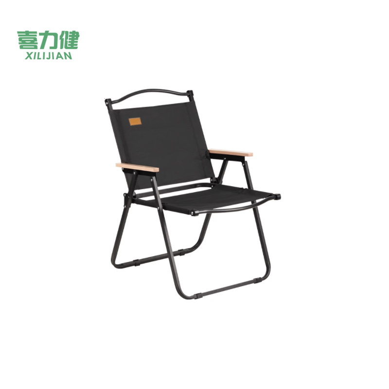 喜力健 户外便携折叠椅 JG黑色-52*52.5*78CM 个
