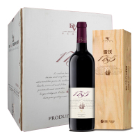 [中粮名庄荟]雷沃·1785干红葡萄酒单支木盒装 750ml*6 原瓶进口红酒