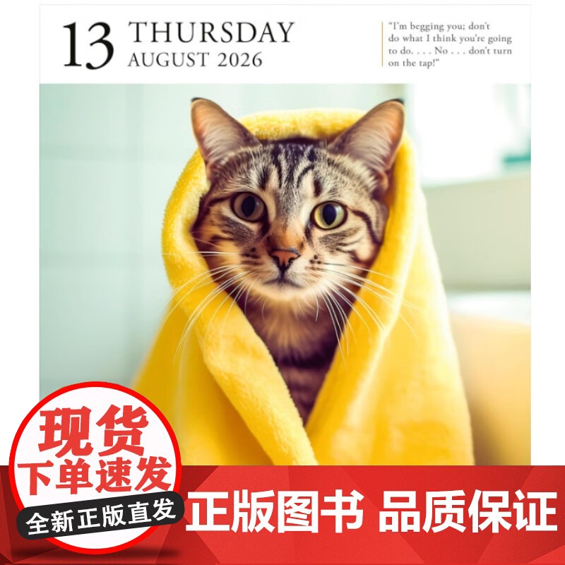 2026年画廊日历 猫咪 Workman Calendars 著 生活方式高清大图