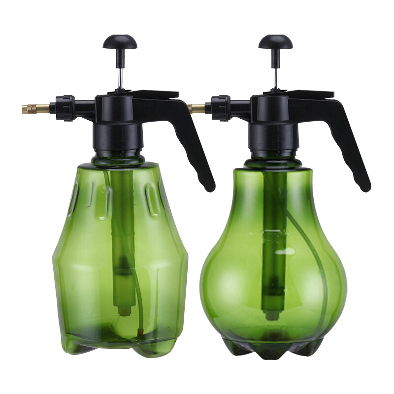 海斯迪克hkw5清洁喷壶小型喷雾器塑料洒水喷壶压力喷水壶烟灰色02