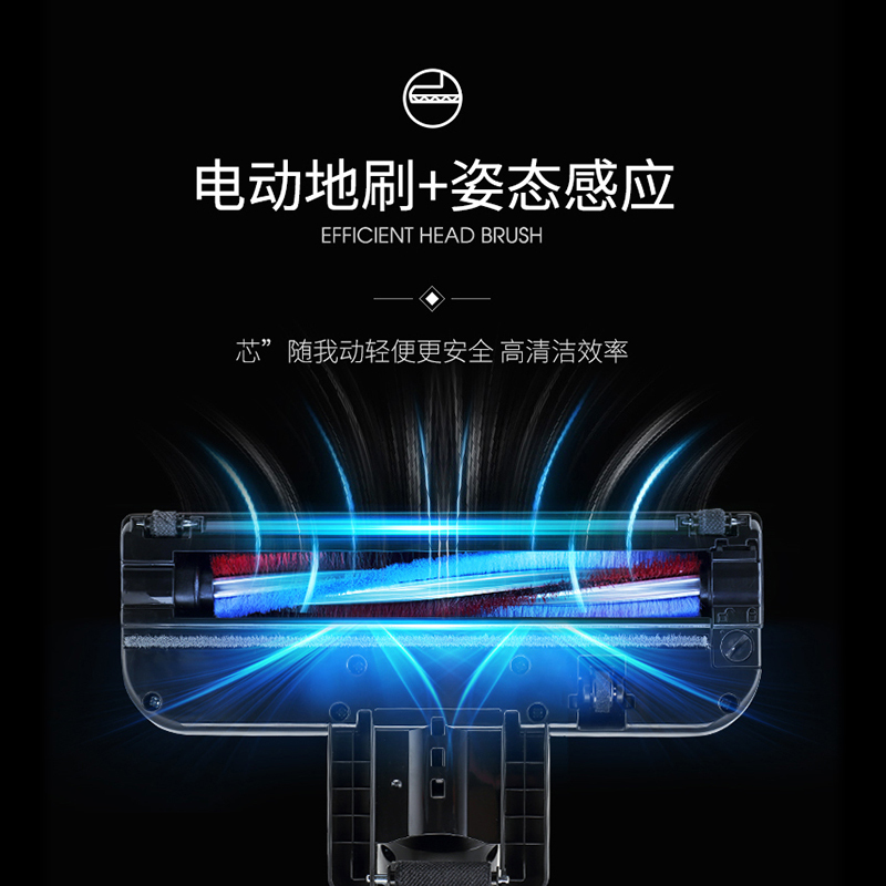 东芝(TOSHIBA) 吸尘器VC-WL100AC（R）无线手持家用强力大功率车用小型吸尘器 卧式除尘静音多功能