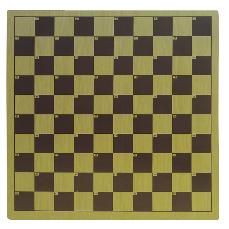 超大号非磁性木质国际跳棋100格64格双面棋盘