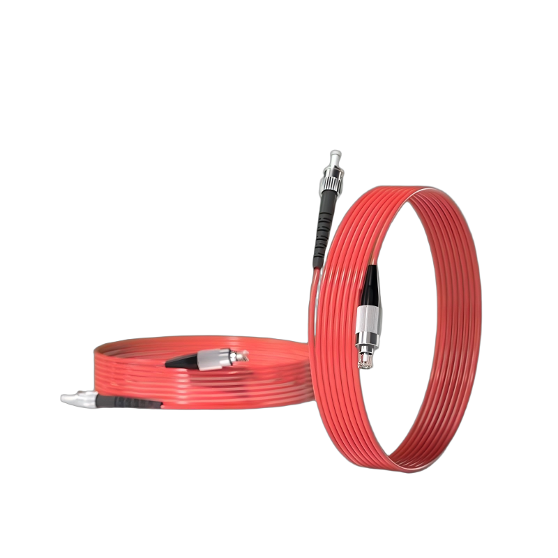 优普光红色铠装尾纤FC-ST15米/根高清大图