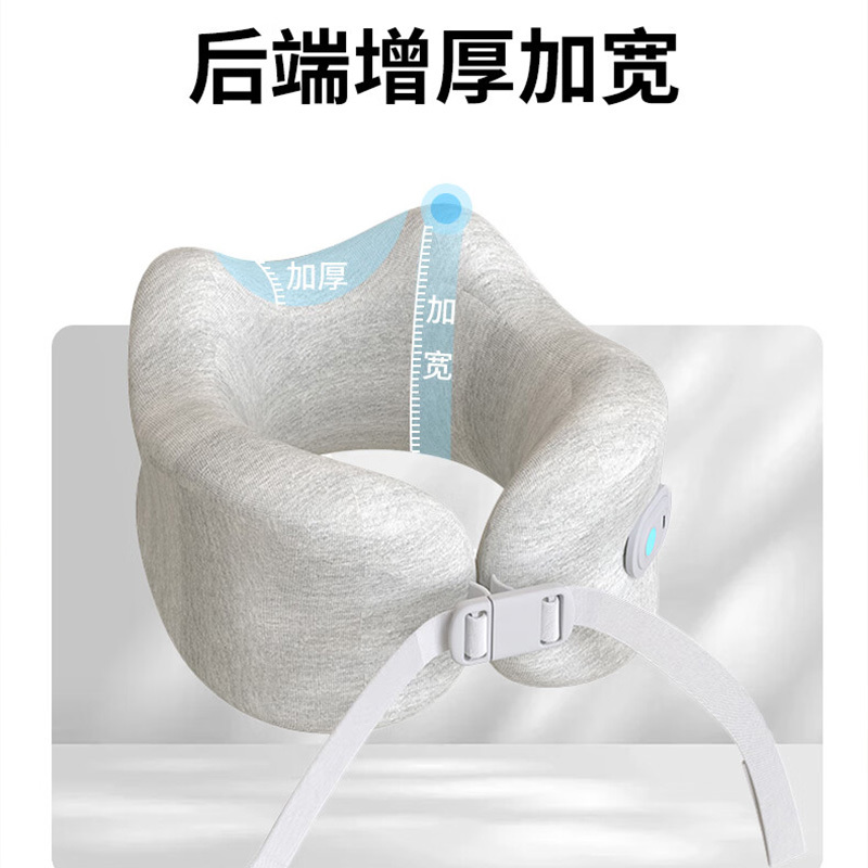 和正按摩枕HZ-UJZ-1多模式按摩仿人手揉捏U型颈椎高清大图