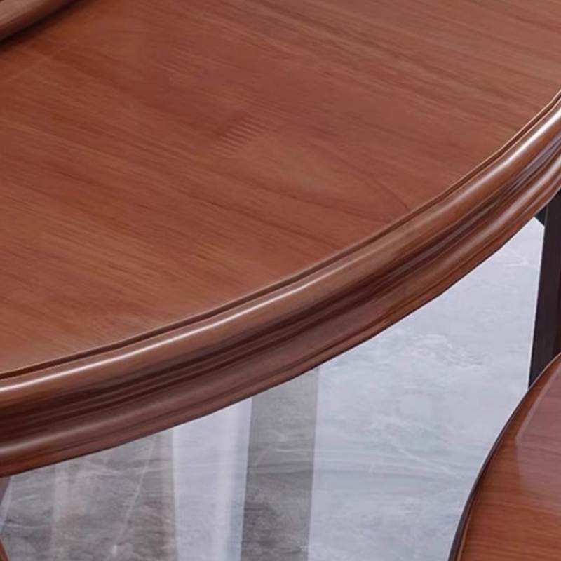 伟樽实木餐桌130*130*74cm张高清大图