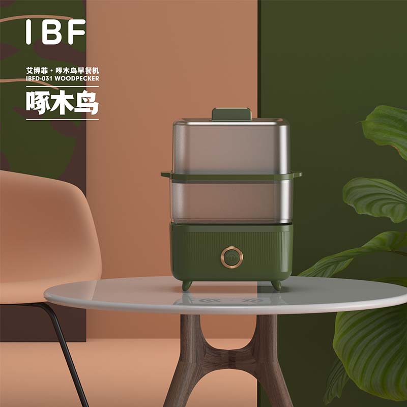 艾博菲啄木鸟早餐机IBFD-031高清大图