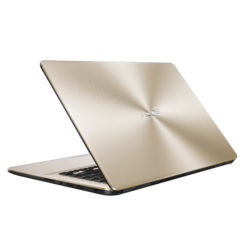华硕（ASUS）顽石K505/X505超薄本 窄边框A6-9225 8G 512GB固态 2G独显 15.6英寸家用商务学生办公超极本游戏轻薄便携笔记本手提电脑 灰/金/白 定制版