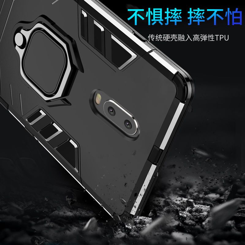 oppoR17手机壳oppo R17pro磨砂r17保护套PBEM00全包PBDM防摔opr男 OPPO R17 炫酷黑