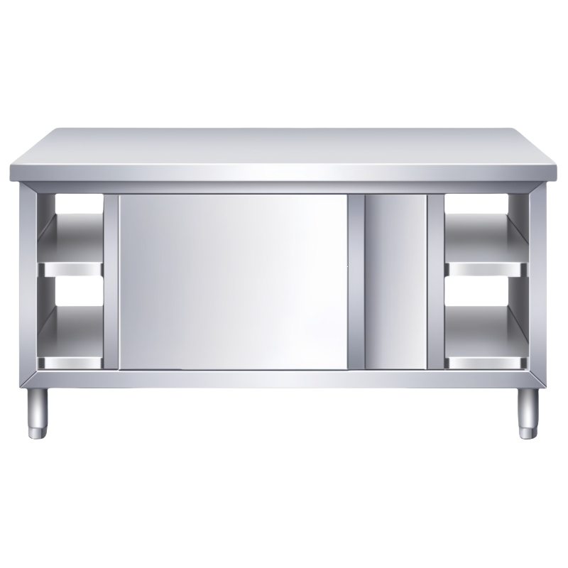 珂洋 不锈钢工作台 双通180*80*80cm 台高清大图