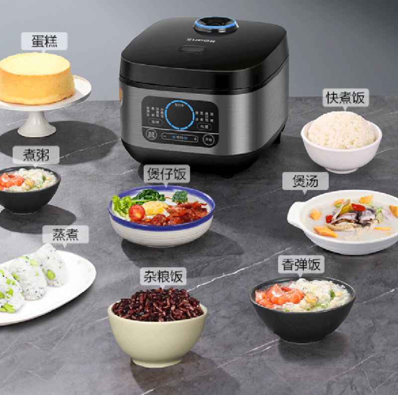 苏泊尔多功能智能预约微压电饭煲SF40FC9006高清大图