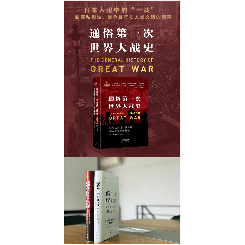 正版 通俗第一次世界大战史(制度私利性战争暴行与人类文明的黑幕高清大图