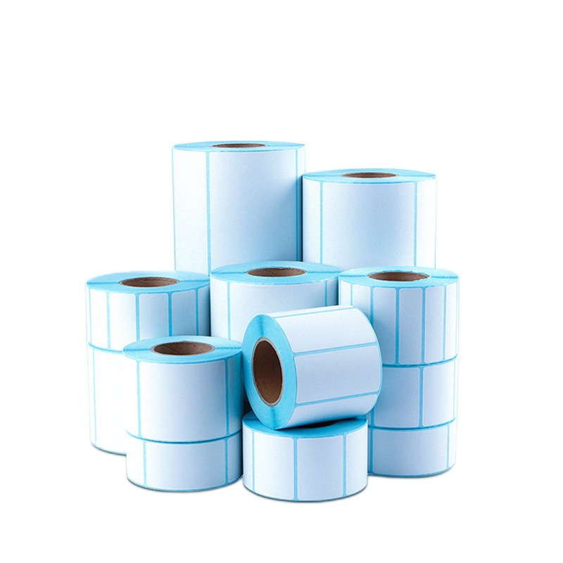 丽佳邦空白不干胶标签 价格条形码打印纸 贴纸 热敏标签纸80x50-1000张(一卷