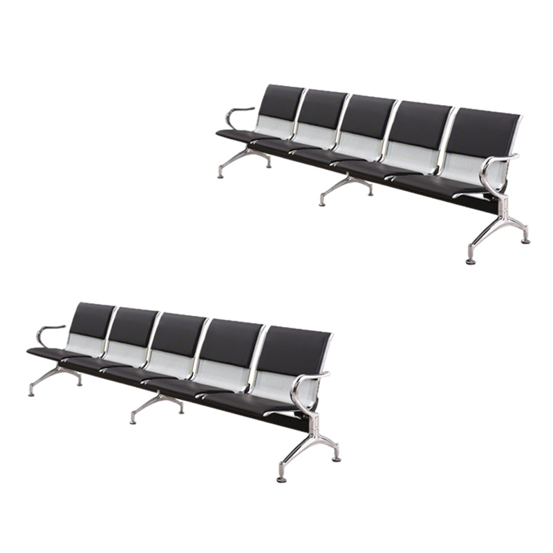 先围 排椅 五人位坐垫款2900*650*780mm 组高清大图