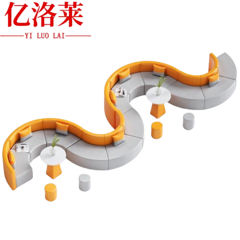 亿洛莱 接待沙发 6.5m 套高清大图