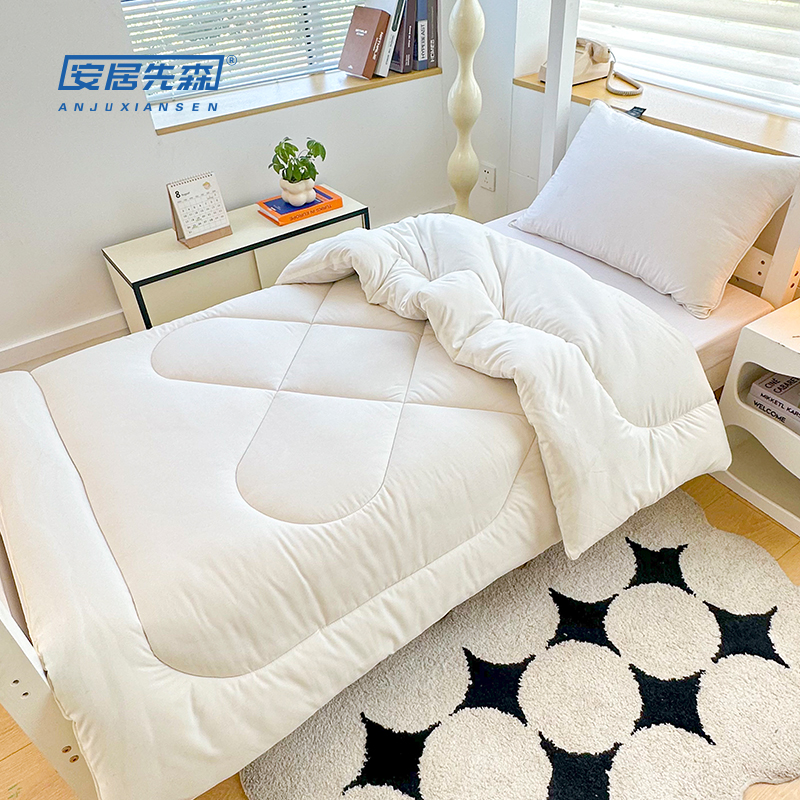 安居先森ANJU250801 150*200cm羽丝绒被 (计价单位:条) 白色高清大图