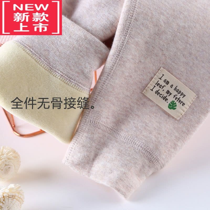 可莉允女童保暖裤加绒内穿一体绒秋冬款秋裤棉裤女孩冬季中大童宝宝图片