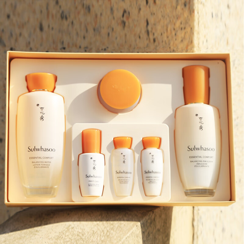 雪花秀 Sulwhasoo 滋盈肌本护肤礼盒补水保湿水150ml+乳125ml