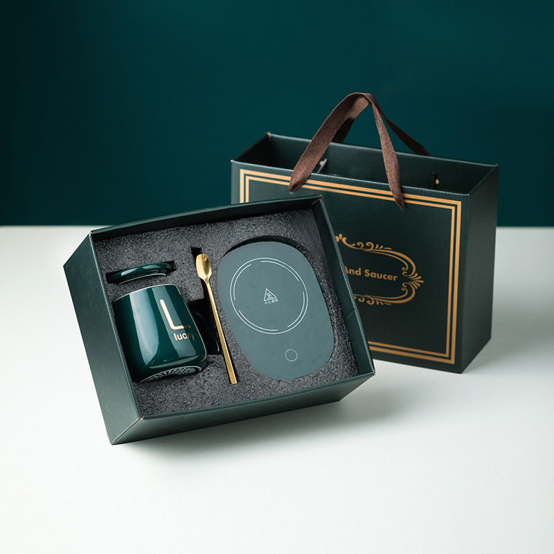 苏宁极物 LUCKY陶瓷马克杯礼盒款 DX0101 创意咖啡杯礼品暖暖杯保温暖杯(个)