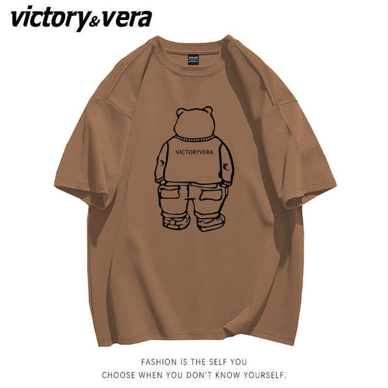 VICTORYVERA短袖t恤女学生2022夏季新款体恤衫韩版宽松ins上衣潮图片