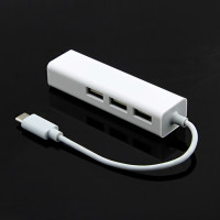 华为MateBook网卡转接口微软Win10超级本USB-C网线转换器头配件 默认尺寸
