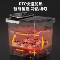 康佳泡脚桶恒温加热足浴盆电动按摩家用全自动 洗脚养生过小腿