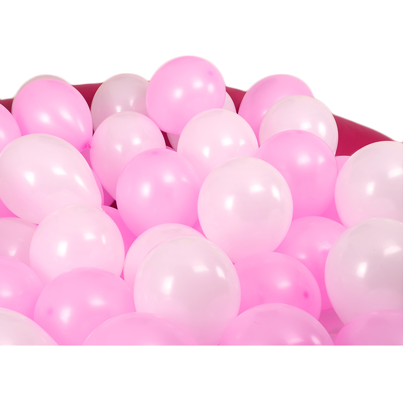 100个装结婚礼装饰用品求婚房场景布置婚庆儿童生日派对气球粉色白色