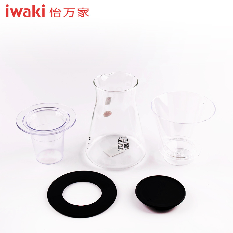 [百年品牌,精致生活,高端耐热玻璃咖啡壶]KT8644-CL怡万家冰滴咖啡壶