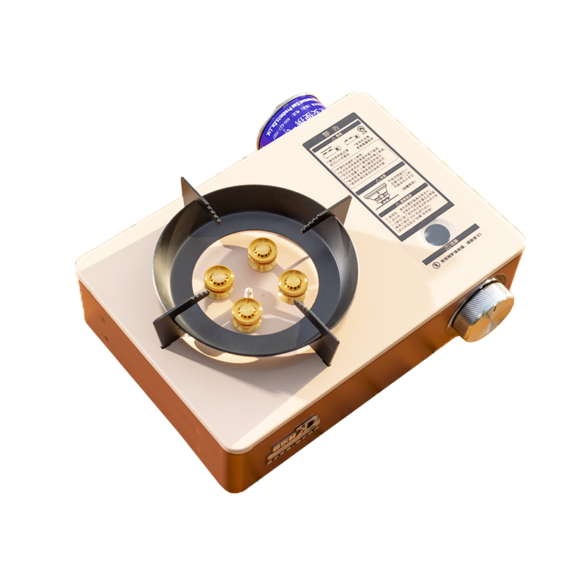 酷乐登(KULEDENG)四头户外四头多功能野外炊具厨具轻巧便携野外点火炉卡式炉K36