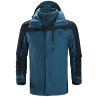 凯乐石户外登山服男防水防风衣女保暖抓绒三合一冲锋衣/远征pro