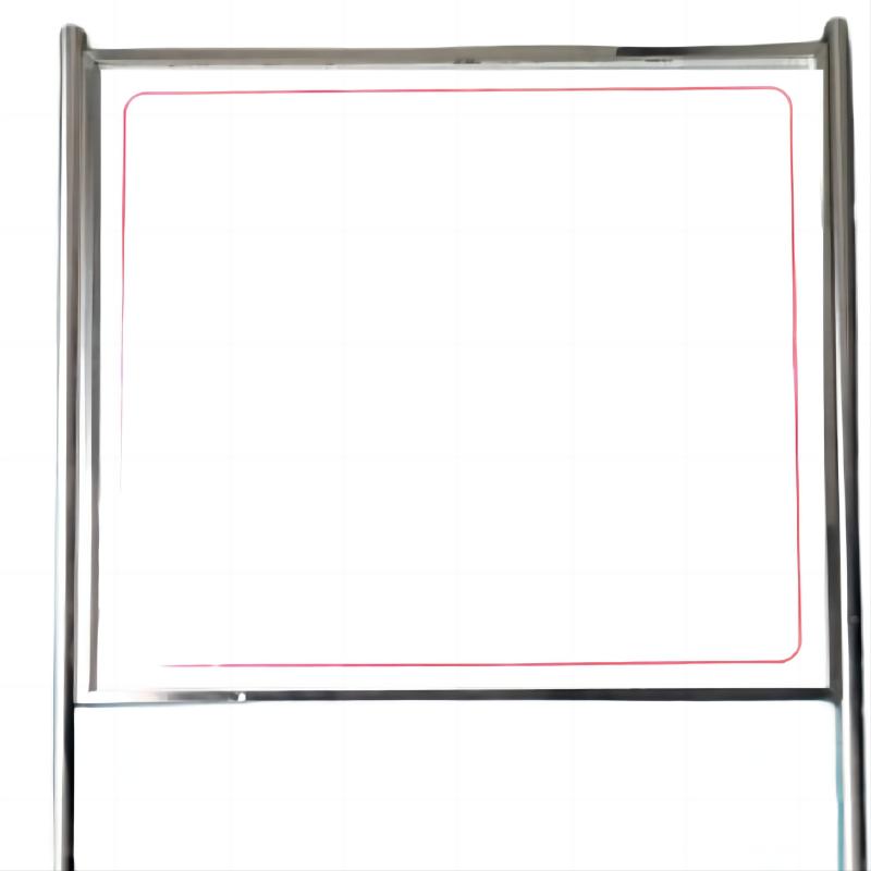 蓉益驰 RYC5662A 1800mmx70mmx3000mm 可移动 白板支架(计价单位:个) 白色高清大图