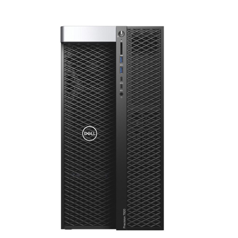 戴尔(DELL)T7920图形工作站 定制 5218R*2 32G*2 1TSSD+4TSATA RTX3090 键鼠