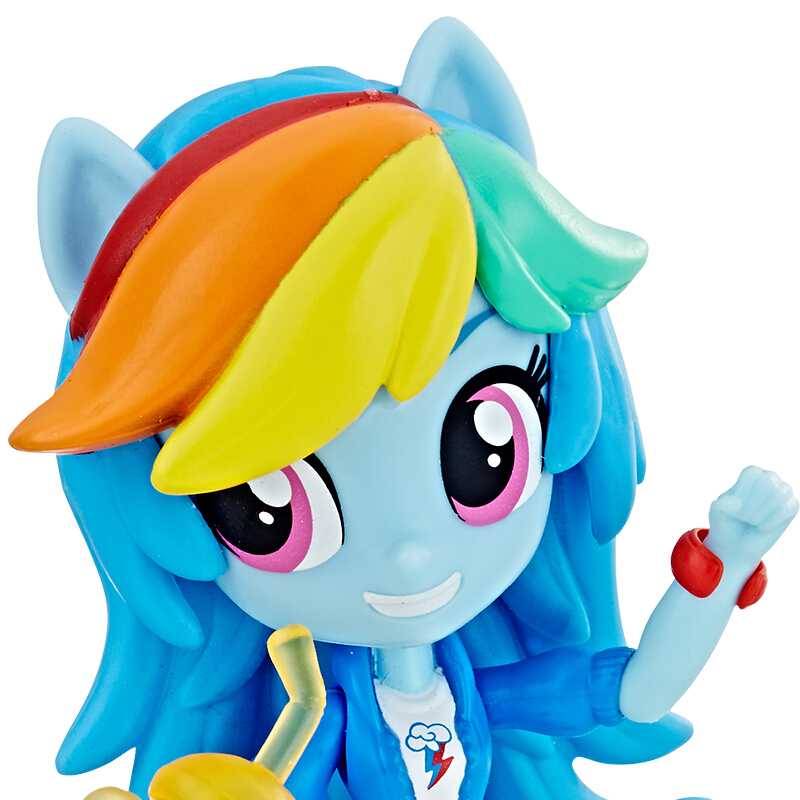 动漫城孩之宝hasbro小马宝莉小马国女孩迷你娃娃女孩玩具主题云宝e