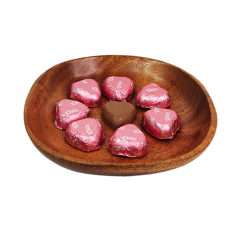 德芙牛奶夹心巧克力散装250g心语心形婚庆结婚喜糖年货休闲零食品高清大图