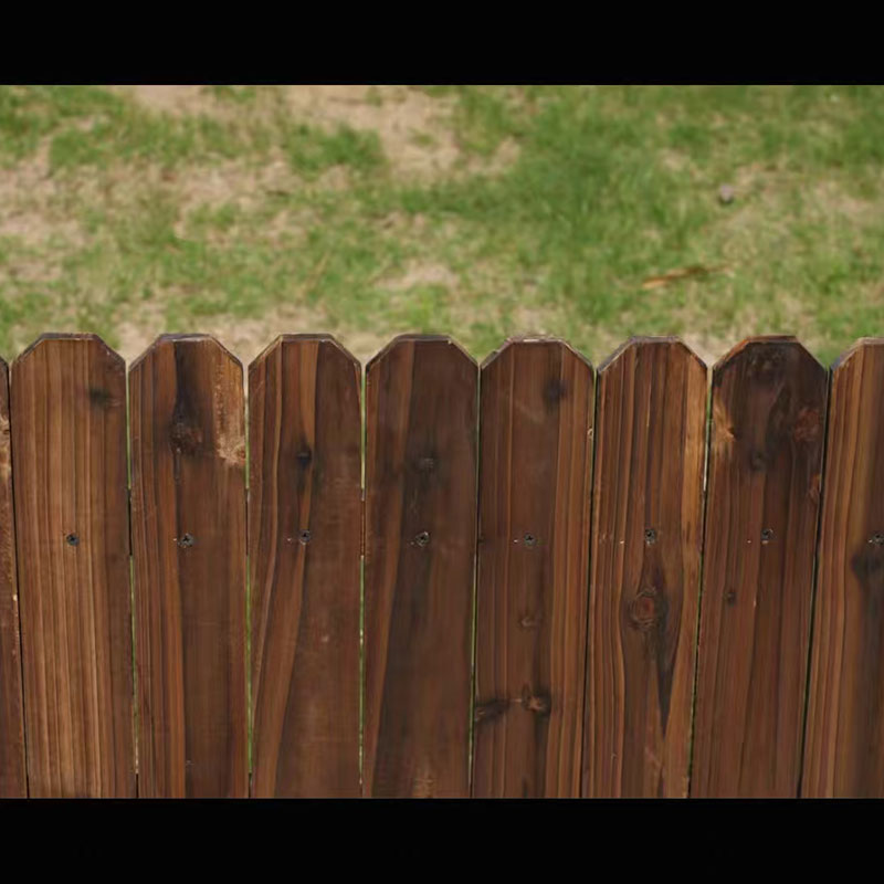 鑫睿辉 防腐木栅栏 咖色1500*500mm 米高清大图