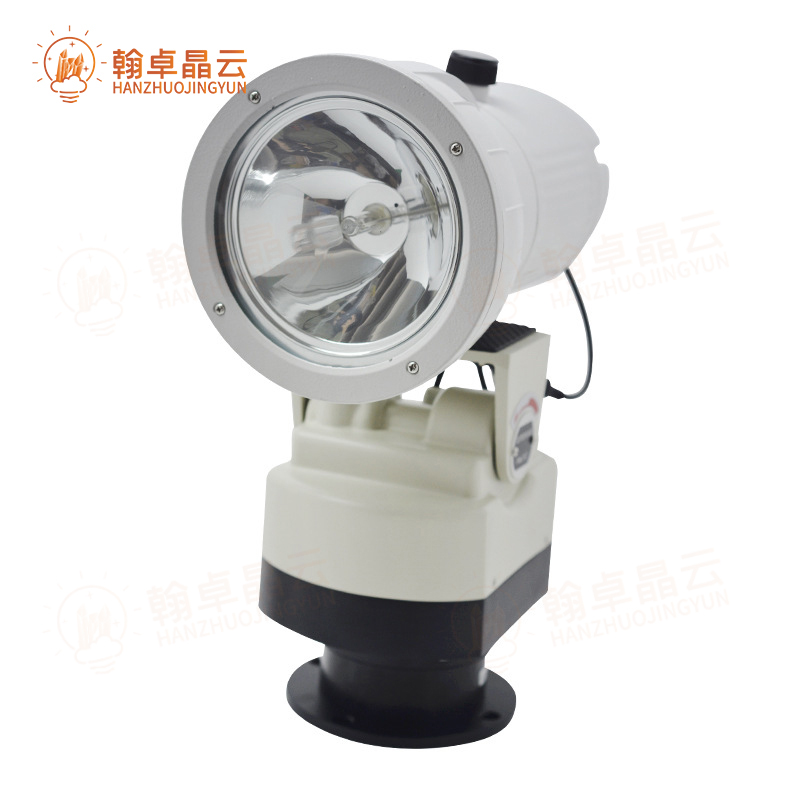 翰卓晶云 户外氙气船用工业公园远程220V射灯室外聚光探照灯 200W HZ-505S-SBL200W高清大图